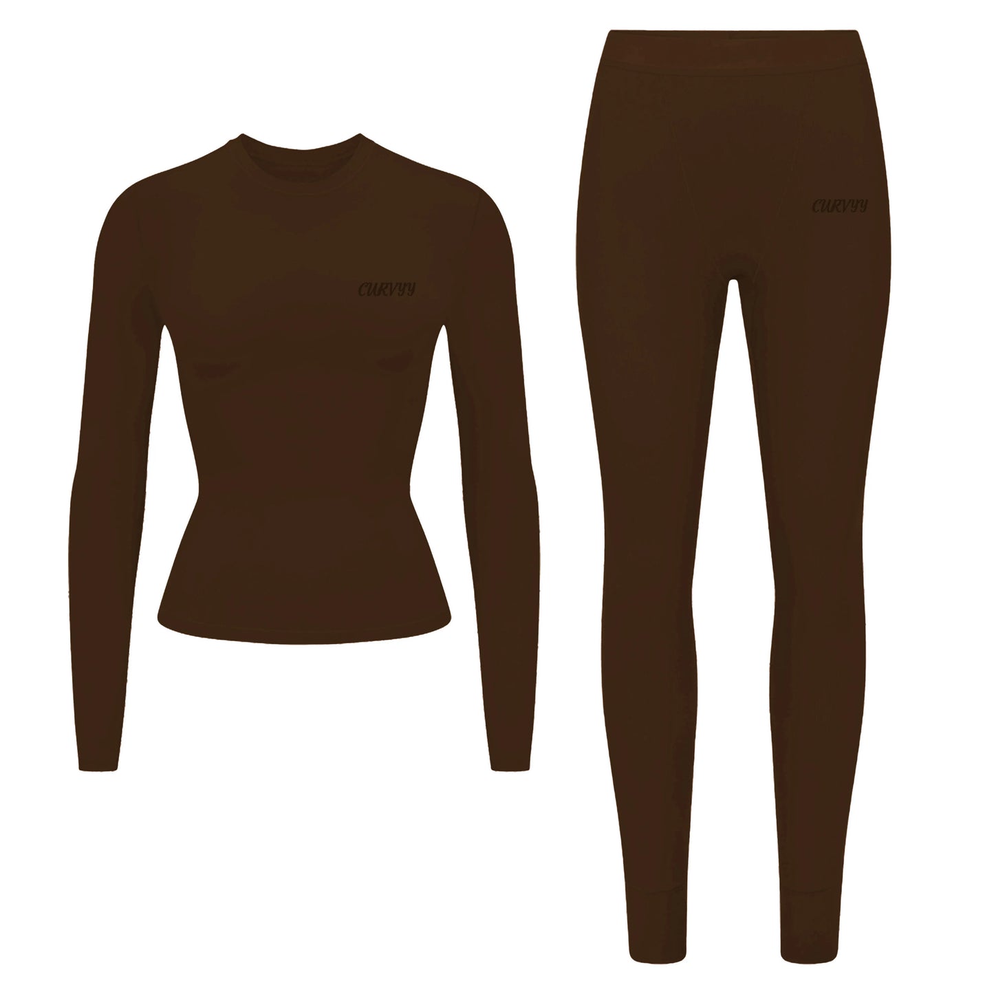 Mocha Rib Loungewear