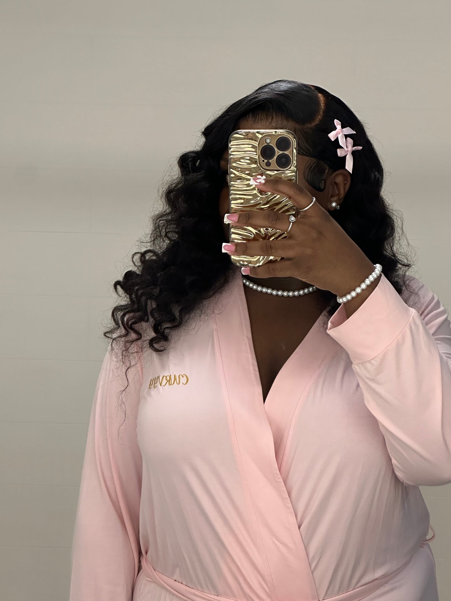 Bubblegum Pink Robe