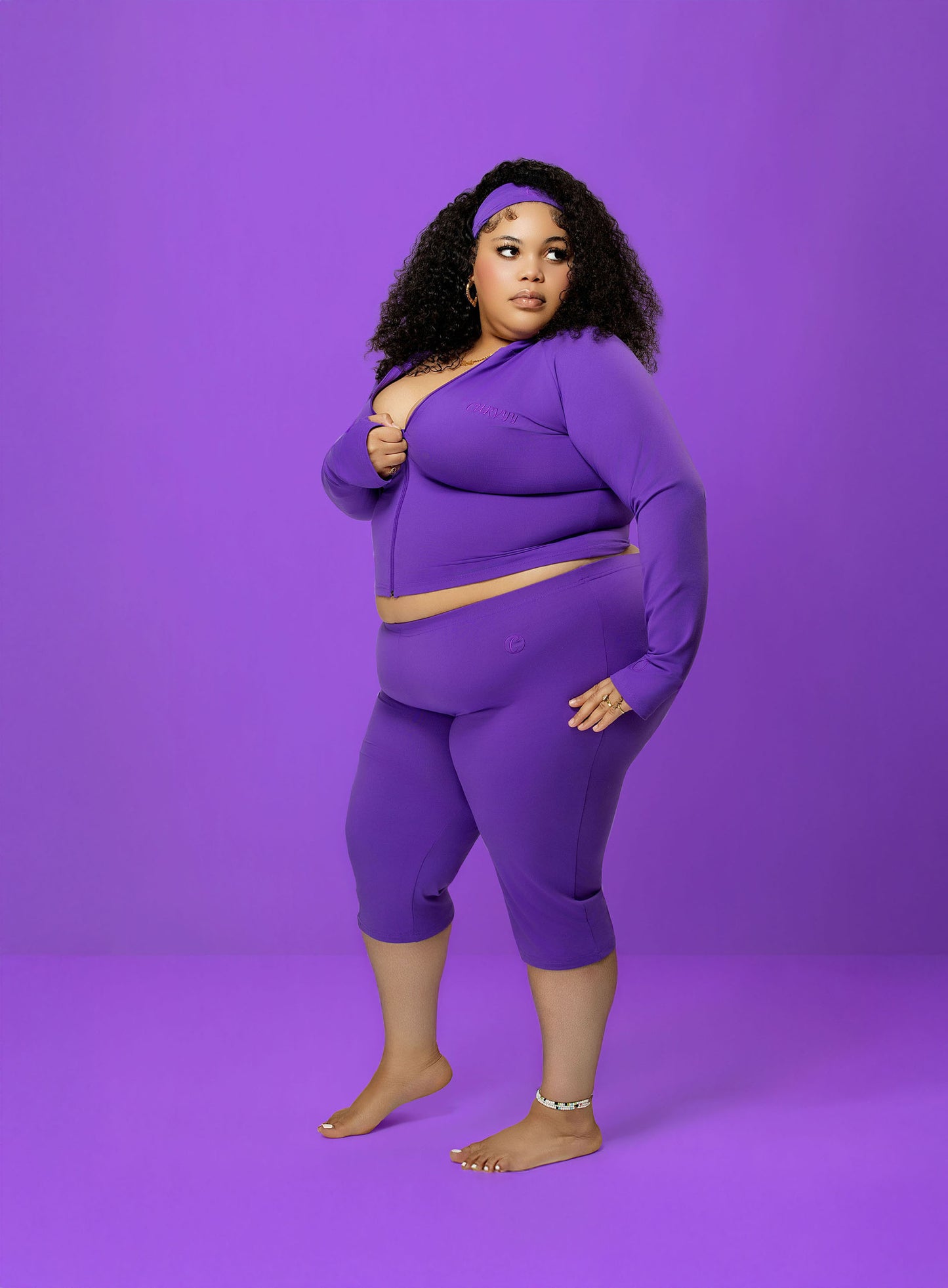 Grape Capris 3 piece set