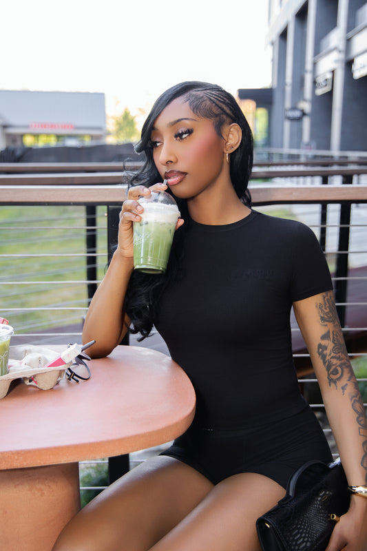 “Back to the Basics” Rib Short Sleeve Shirt
